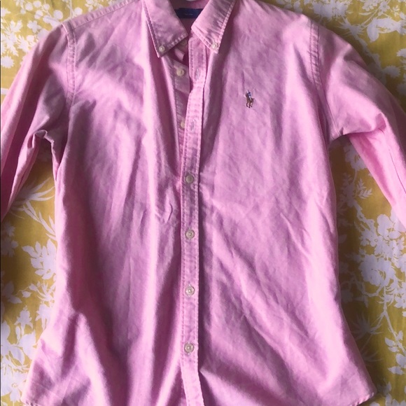 Ralph Lauren Pink Button Up shirt - Picture 5 of 6